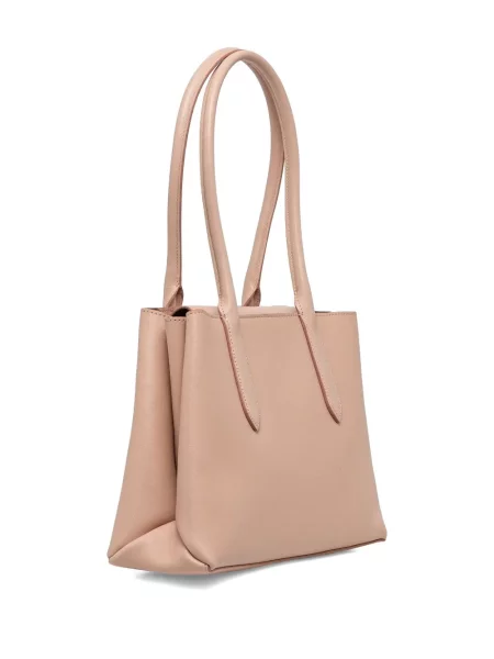 Geanta de piele Furla din piele roz