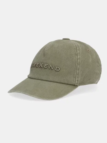Kapa s šiltom Weekend Max Mara Afalco zelena