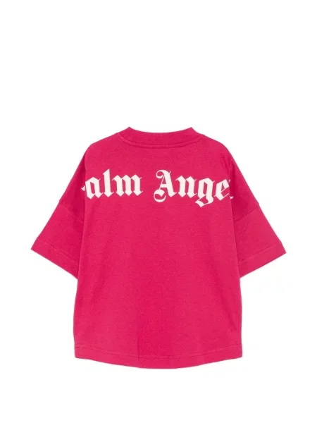 Koszulka dziecięca Palm Angels różowa
