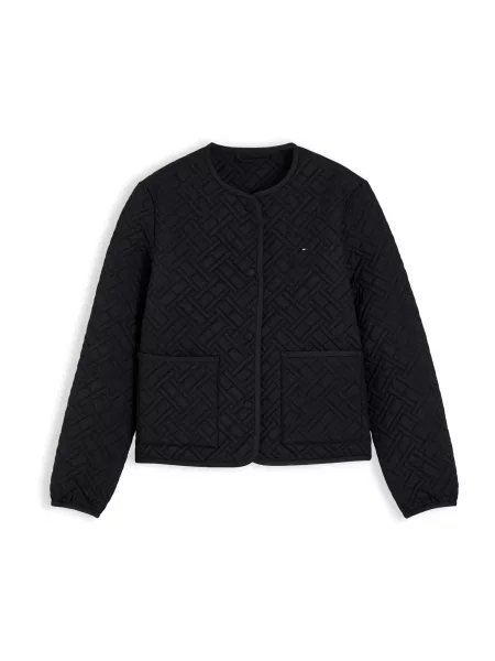 TOMMY HILFIGER Geacă de primăvară-toamnă negru