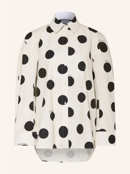 Jacquemus Bluzka Koszulowa La Chemise Citta weiss czarna