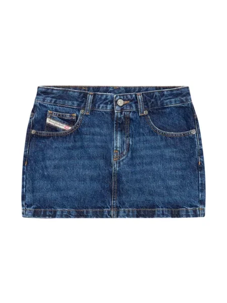 Spódnica jeansowa Diesel niebieska