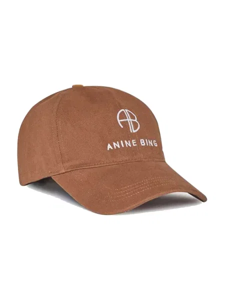 Anine Bing czapka z daszkiem Jeremy Baseball Cap brązowa