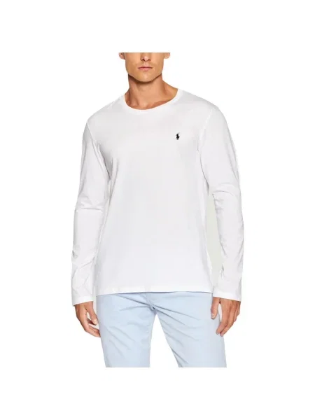 Tricou mânecă lungă Polo Ralph Lauren alb