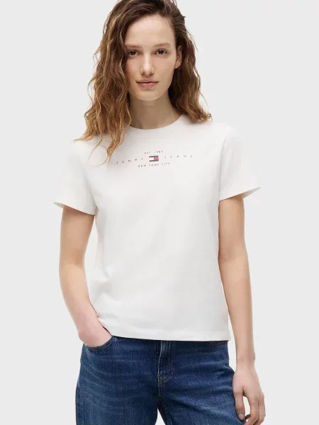 Футболка Tommy Jeans біла