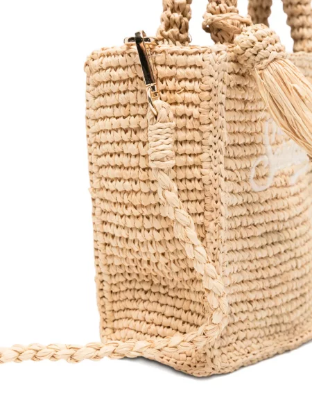 Geantă shopper Mc2 Saint Barth cu broderie