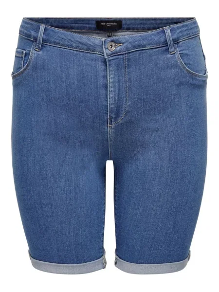 ONLY Carmakoma Jeans albastru