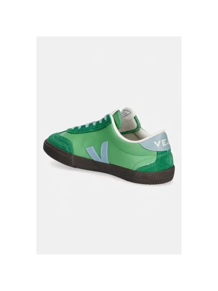 Veja Volley O.T. Leather Leaf Steel Kobiety Buty sportowe Veja Size: 4 zielony