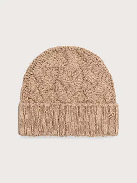 Weekend MaxMara De cașmir căciulă Wkazampa maro