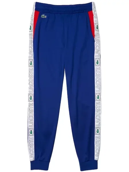 Pantaloni Lacoste albastru