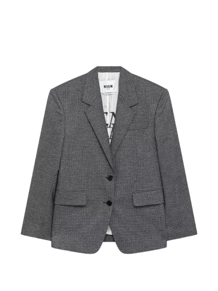 Sacou Msgm în carouri gri