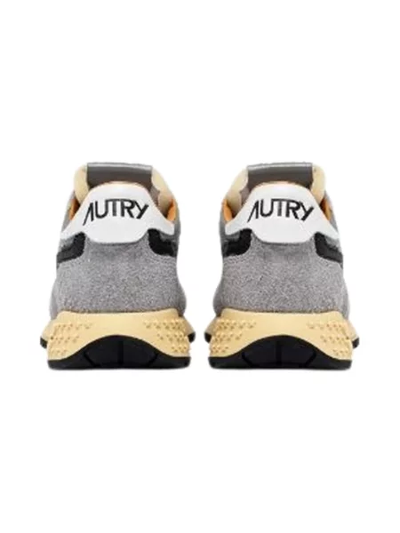 Sneakersy Autry skórzane szare