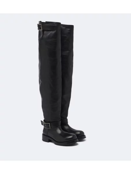 Cizme Balenciaga din piele negru
