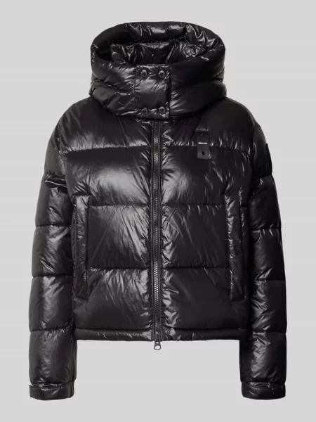 Kurtka w kroju regular fit z wypełnieniem Sorona model GLORIA' Blauer czarna