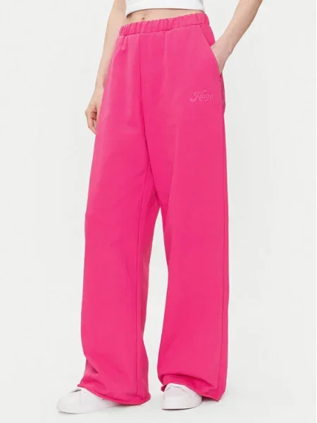 HUGO Pantaloni trening roz