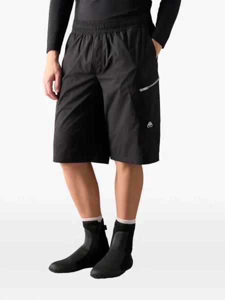 Pantaloni scurți Moose Knuckles negru