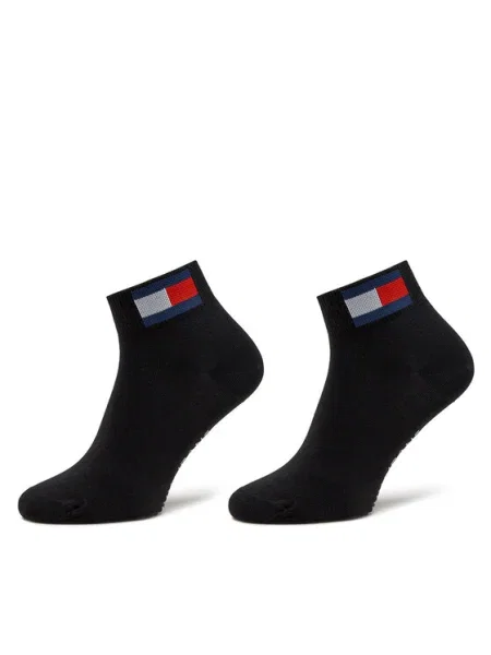 Șosete lungi Tommy Jeans negru