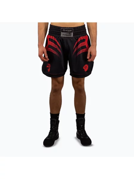 Тигровые спортивные шорты Venum черные