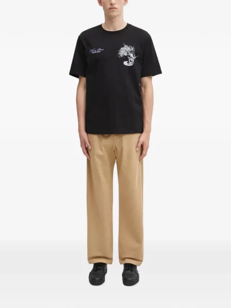 Tricou Filling Pieces cu imagine negru