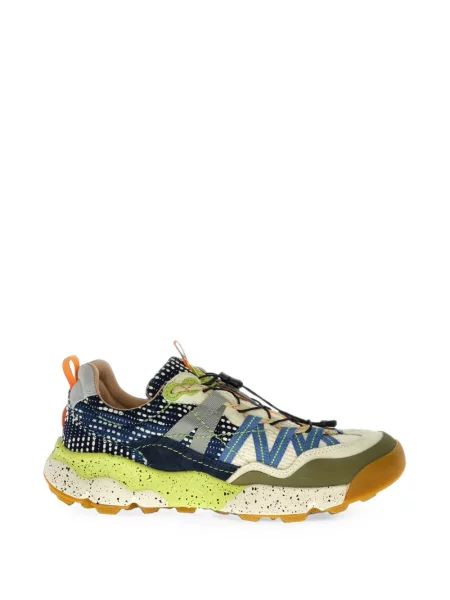 Sneakerși Flower Mountain cu model floral albastru