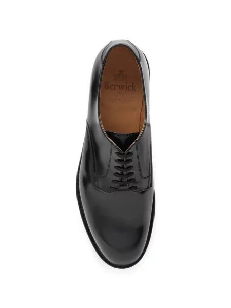 Pantofi derby Berwick Shoes din piele negru