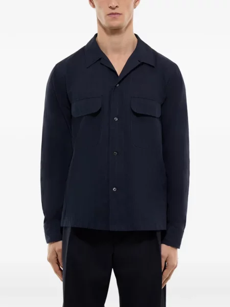 Ριγέ πουκάμισο Fursac μπλε