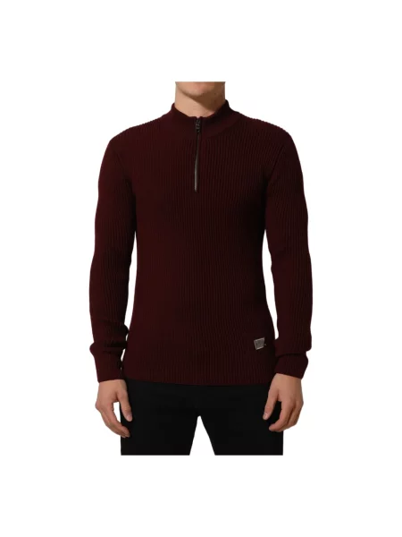 Sweter Dolce And Gabbana z kapturem wełniany czarny