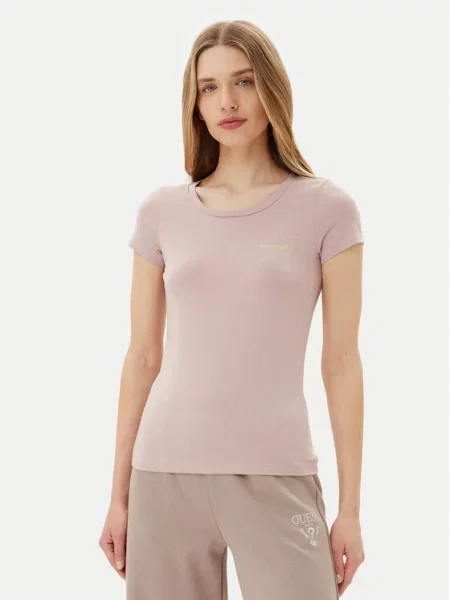 Emporio Armani T-shirt TJDQZ ružičasta