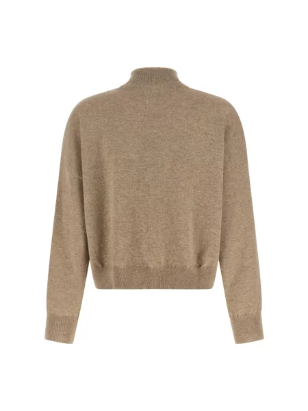 Sweter Brunello Cucinelli beżowy