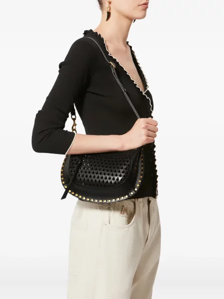 Geanta de piele Isabel Marant din piele negru