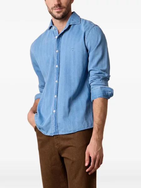 Cămașă de blugi Brooks Brothers albastru