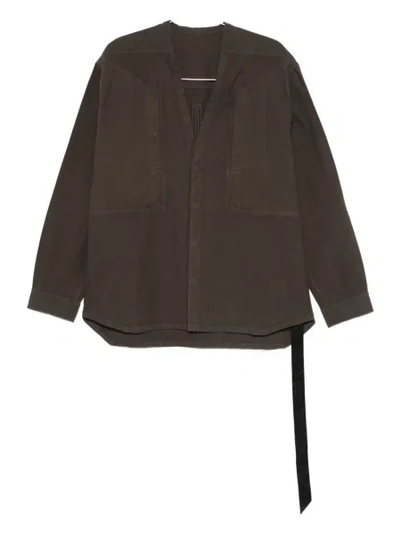 Cămașă Rick Owens Drkshdw maro