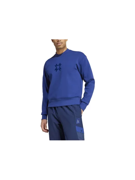 Mikina Adidas modrá