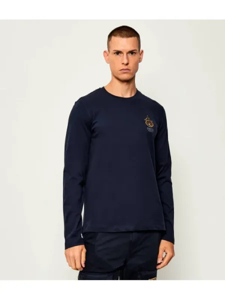 Hosszú ujjú póló Aeronautica Militare kék