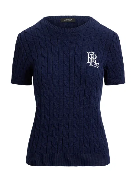 Lauren Ralph Lauren Pulover bleumarin alb