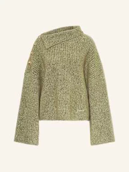 Ganni Svetr S Mohérem světle zelená