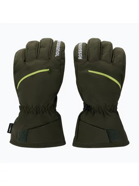 Mănuși de schi pentru bărbați Rossignol Perf R-Shell Thermal olive shadow măslin