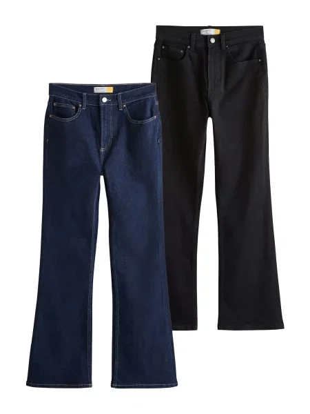 Next Jeans albastru închis negru