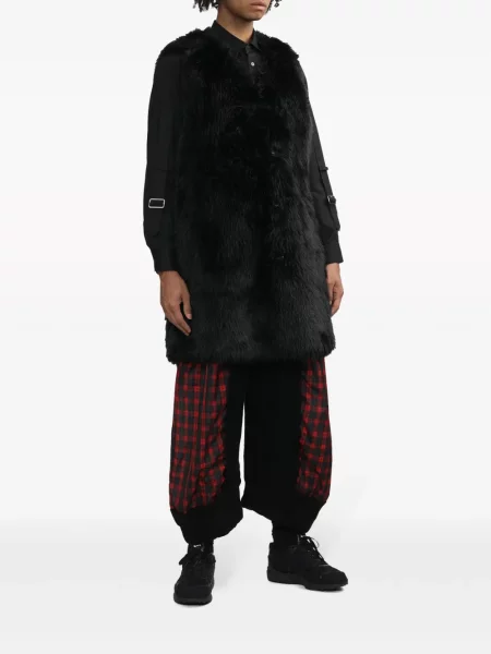 Pledinės kelnės Black Comme Des Garçons juoda