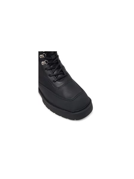 Kotníková obuv Calvin Klein Chunky Hiking Lup Boot Lth Wl Em černá