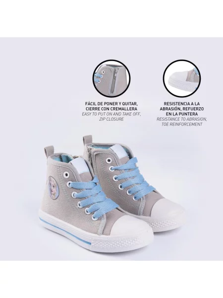 Sneakerși copii Frozen 2 gri