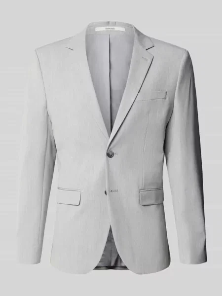 Marynarka o kroju slim fit z zapięciem na 2 Selected