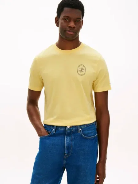 Tommy Hilfiger Tricou galben