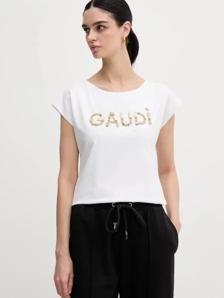 Gaudi tricou alb