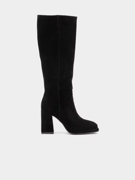 Велюровые сапоги Urban Trace черные