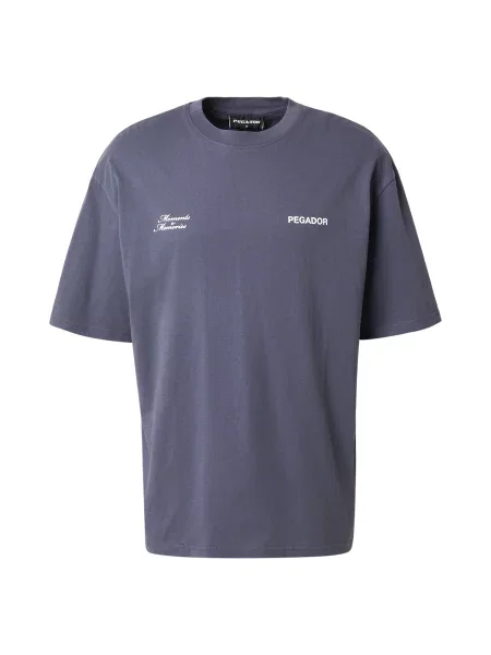 Pegador Majica Rochefort temno modra bela