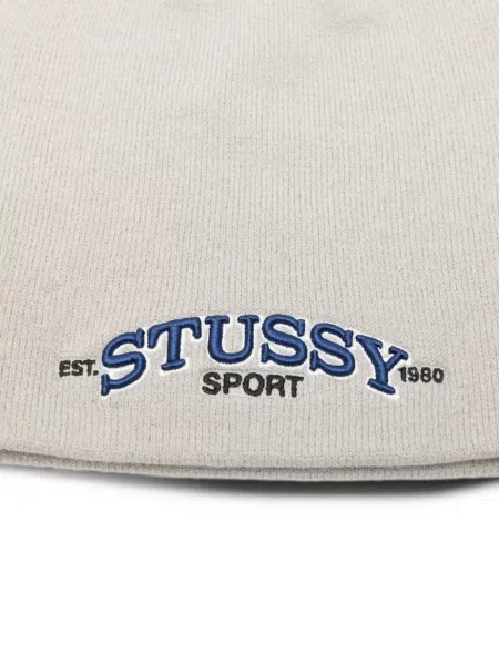 Căciulă Stüssy cu broderie gri