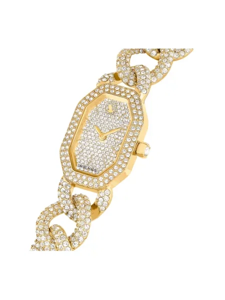 Zegarek Swarovski elegancki żółty