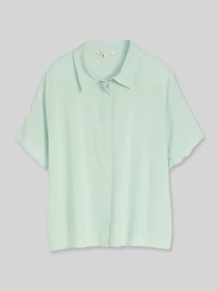 Bluzka z krótkim rękawem o kroju relaxed fit z Tom Tailor Denim