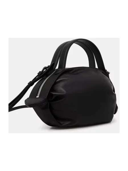 Kenzo Crossbody bag torebka rogal skórzana czarna